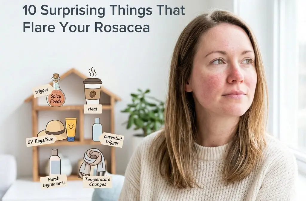 10 Surprising Things That Trigger Rosacea